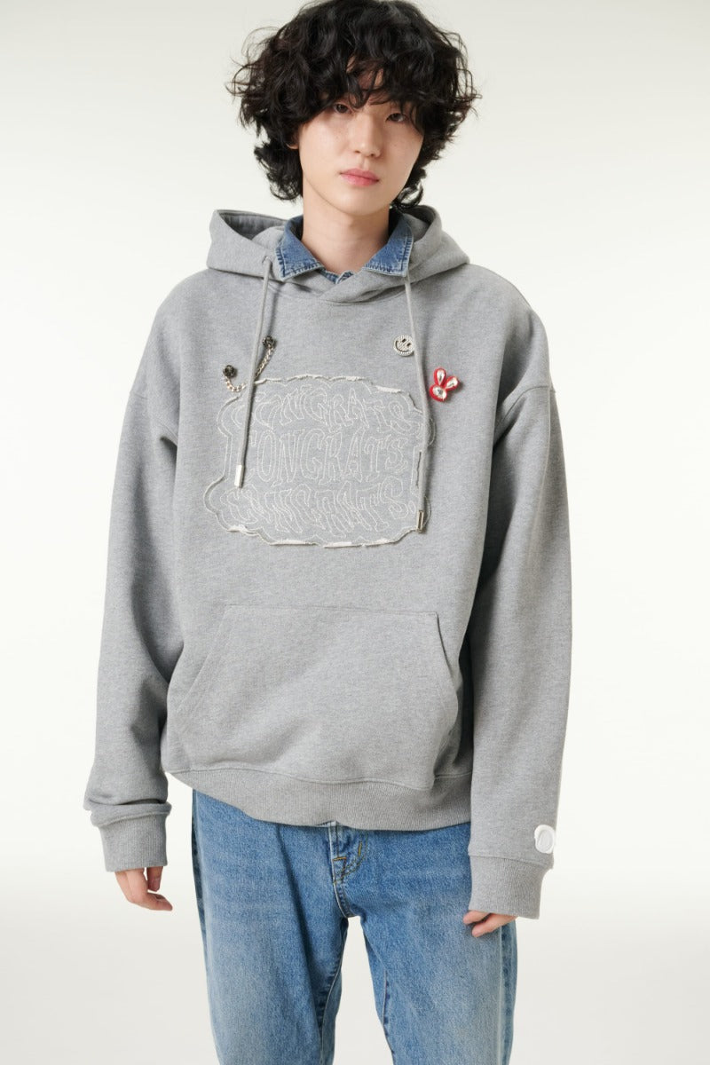 [CLOUD CAKE] Men's Fashion Cloud Cake Fluffy Hoodie