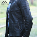 MONT5  Karakoram Perfect Fit Men Leather Jacket